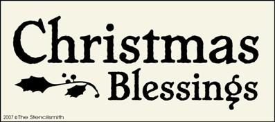 Christmas Blessings - The Stencilsmith