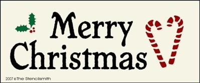 Merry Christmas - B - The Stencilsmith