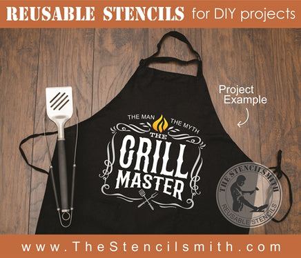7558 - Grill Master - The Stencilsmith