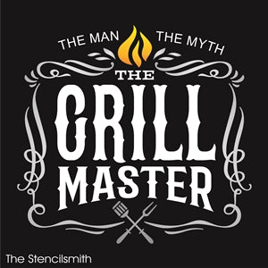 7558 - Grill Master - The Stencilsmith