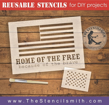 7559 - Home of the Free - The Stencilsmith