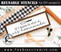 7561 - if I have to stir it - The Stencilsmith