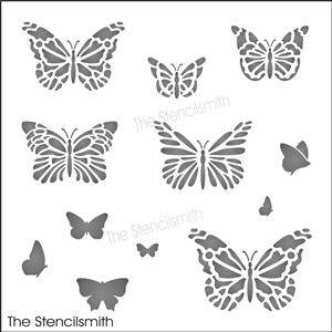 7572 - Butterflies - The Stencilsmith