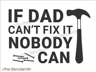 7581 - If dad can't fix it - The Stencilsmith