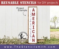 7587 - proud to be an American - The Stencilsmith