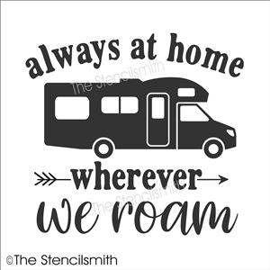 7598 - always at home wherever - The Stencilsmith