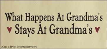 75 - What Happens at Grandma's - The Stencilsmith