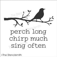 7608 - perch long - The Stencilsmith