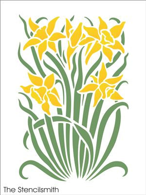 7615 - Daffodils - The Stencilsmith