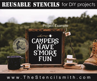 7616 - camping minis - The Stencilsmith