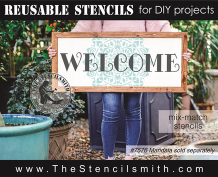 7630 - welcome - The Stencilsmith