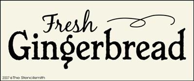 Fresh Gingerbread - The Stencilsmith