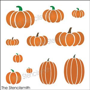 7642 - pumpkins - The Stencilsmith