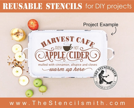 7656 - Harvest Cafe Apple Cider - The Stencilsmith