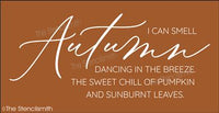 7675 - I can smell Autumn dancing - The Stencilsmith