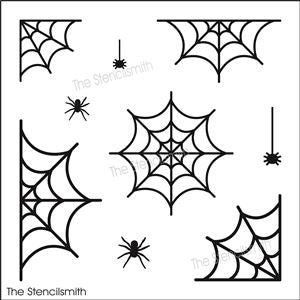 7676 - spider webs - The Stencilsmith