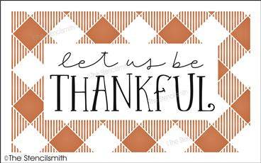 7678 - Let us be thankful - The Stencilsmith