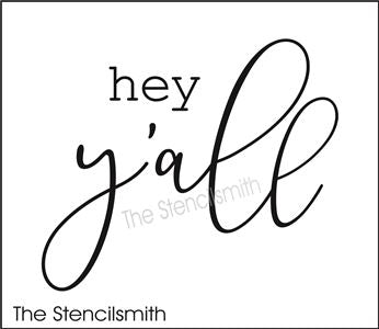 7684 - hey y'all - The Stencilsmith