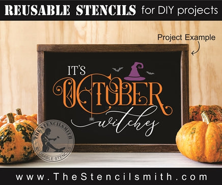7690 - it's October witches - The Stencilsmith