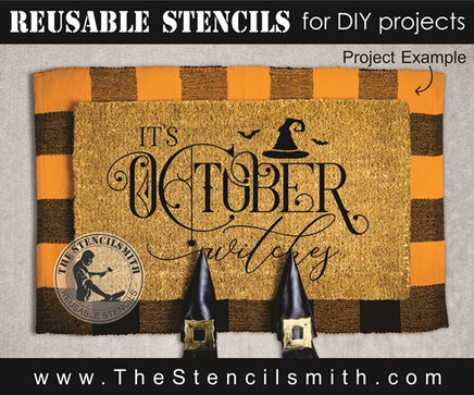 7690 - it's October witches - The Stencilsmith