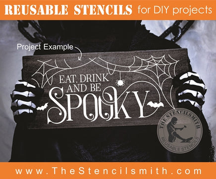 7694 - Eat Drink and Be SPOOKY - The Stencilsmith