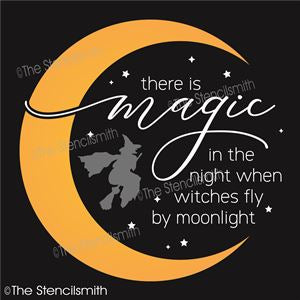 7706 - there is magic in the night - The Stencilsmith