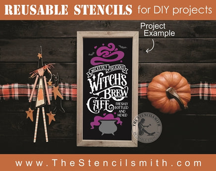 7717 - Witch's Brew Cafe - The Stencilsmith