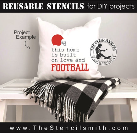 7730 - this home is built on love - The Stencilsmith