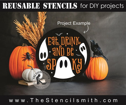 7733 - eat drink and be spooky - The Stencilsmith