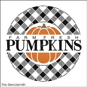 7742 - Farm Fresh Pumpkins - The Stencilsmith