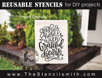 7748 - gather here with grateful hearts - The Stencilsmith