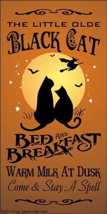 774 - Black Cat Bed & Breakfast - The Stencilsmith