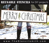 7752 - Merry Christmas - The Stencilsmith