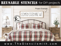 7765 - comfy cozy are we - The Stencilsmith