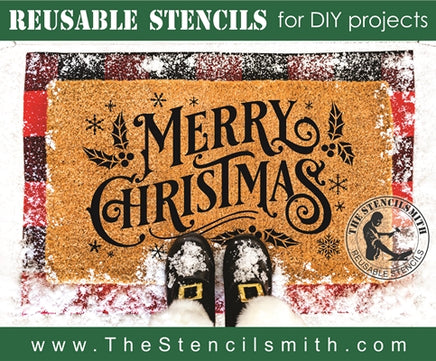 7769 - Merry Christmas - The Stencilsmith