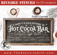 7771 - Hot Cocoa Bar - The Stencilsmith