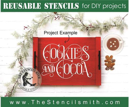 7774 - Cookies and Cocoa - The Stencilsmith