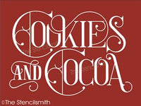 7774 - Cookies and Cocoa - The Stencilsmith