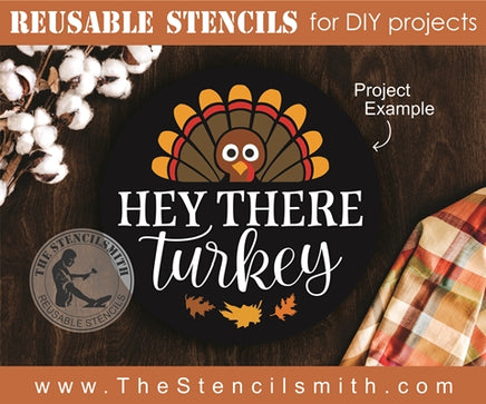 7776 - hey there turkey - The Stencilsmith