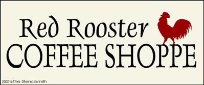 Red Rooster Coffee Shoppe - The Stencilsmith
