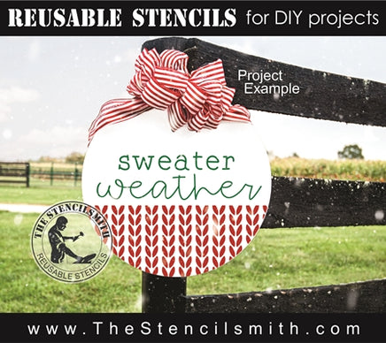 7780 - sweater weather - The Stencilsmith