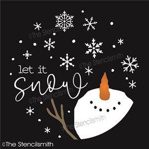 7782 - let it snow - The Stencilsmith