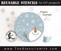 7782 - let it snow - The Stencilsmith