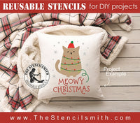 7784 - Meowy Christmas - The Stencilsmith