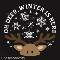 7789 - Oh Deer, Winter is here - The Stencilsmith