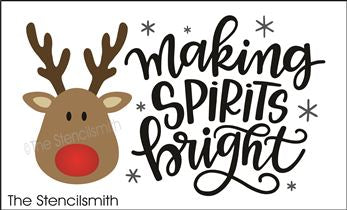 7794 - making spirits bright - The Stencilsmith
