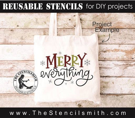 7802 - Merry Everything - The Stencilsmith