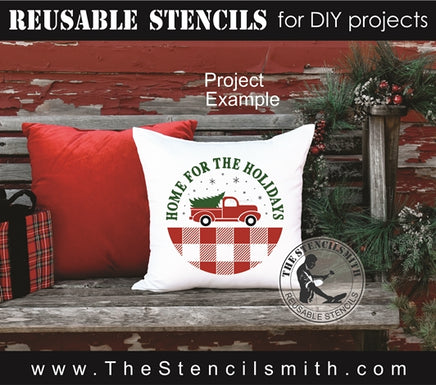 7809 - Home for the Holidays - The Stencilsmith