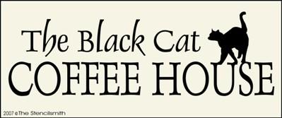 The Black Cat Coffee House - The Stencilsmith