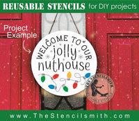 7814 - welcome to our jolly nuthouse - The Stencilsmith
